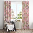 Australia Galah Cockatoo Window Curtain Eolophus Soseicapilla Couple Seamless Style - Aussie Hoodie