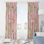 Australia Galah Cockatoo Window Curtain Eolophus Soseicapilla Couple Seamless Style - Aussie Hoodie