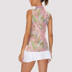 Australia Galah Cockatoo Women Sleeveless Polo Shirt Eolophus Soseicapilla Couple Seamless Style - Aussie Hoodie