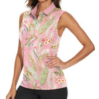 Australia Galah Cockatoo Women Sleeveless Polo Shirt Eolophus Soseicapilla Couple Seamless Style - Aussie Hoodie