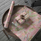 Australia Galah Cockatoo Wrapping Paper Eolophus Soseicapilla Couple Seamless Style - Aussie Hoodie