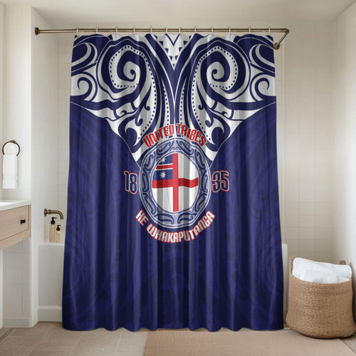 New Zealand United Tribes Te Kara Bathroom Set He Whakaputanga Maori Pattern