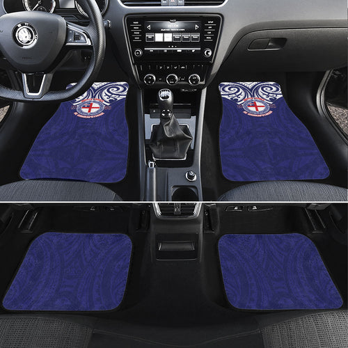 New Zealand United Tribes Te Kara Car Mats He Whakaputanga Maori Pattern