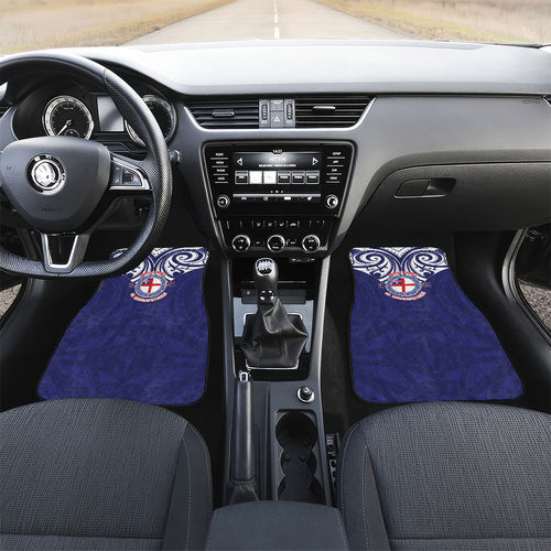 New Zealand United Tribes Te Kara Car Mats He Whakaputanga Maori Pattern