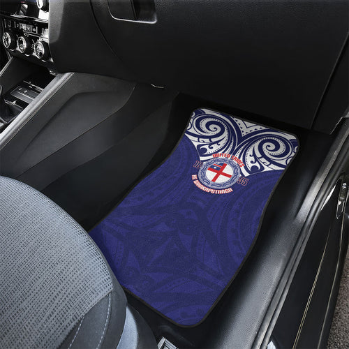 New Zealand United Tribes Te Kara Car Mats He Whakaputanga Maori Pattern