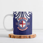 New Zealand United Tribes Te Kara Ceramic Mug He Whakaputanga Maori Pattern