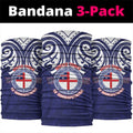 New Zealand United Tribes Te Kara Neck Gaiter He Whakaputanga Maori Pattern