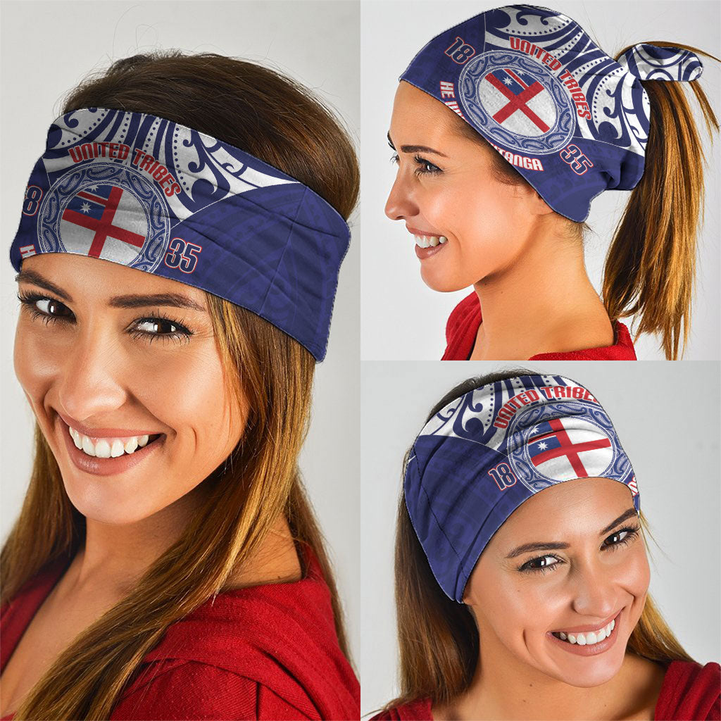 New Zealand United Tribes Te Kara Neck Gaiter He Whakaputanga Maori Pattern