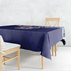 New Zealand United Tribes Te Kara Tablecloth He Whakaputanga Maori Pattern