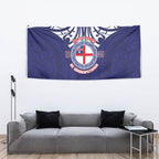 New Zealand United Tribes Te Kara Tapestry He Whakaputanga Maori Pattern