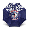New Zealand United Tribes Te Kara Umbrella He Whakaputanga Maori Pattern