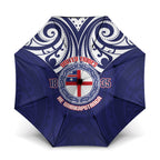 New Zealand United Tribes Te Kara Umbrella He Whakaputanga Maori Pattern