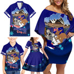 australia-day-family-matching-off-shoulder-short-dress-and-hawaiian-shirt-2024-proud-to-be-australian-flag-color