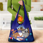 Australia Day Grocery Bag Proud To Be Australian Flag Color