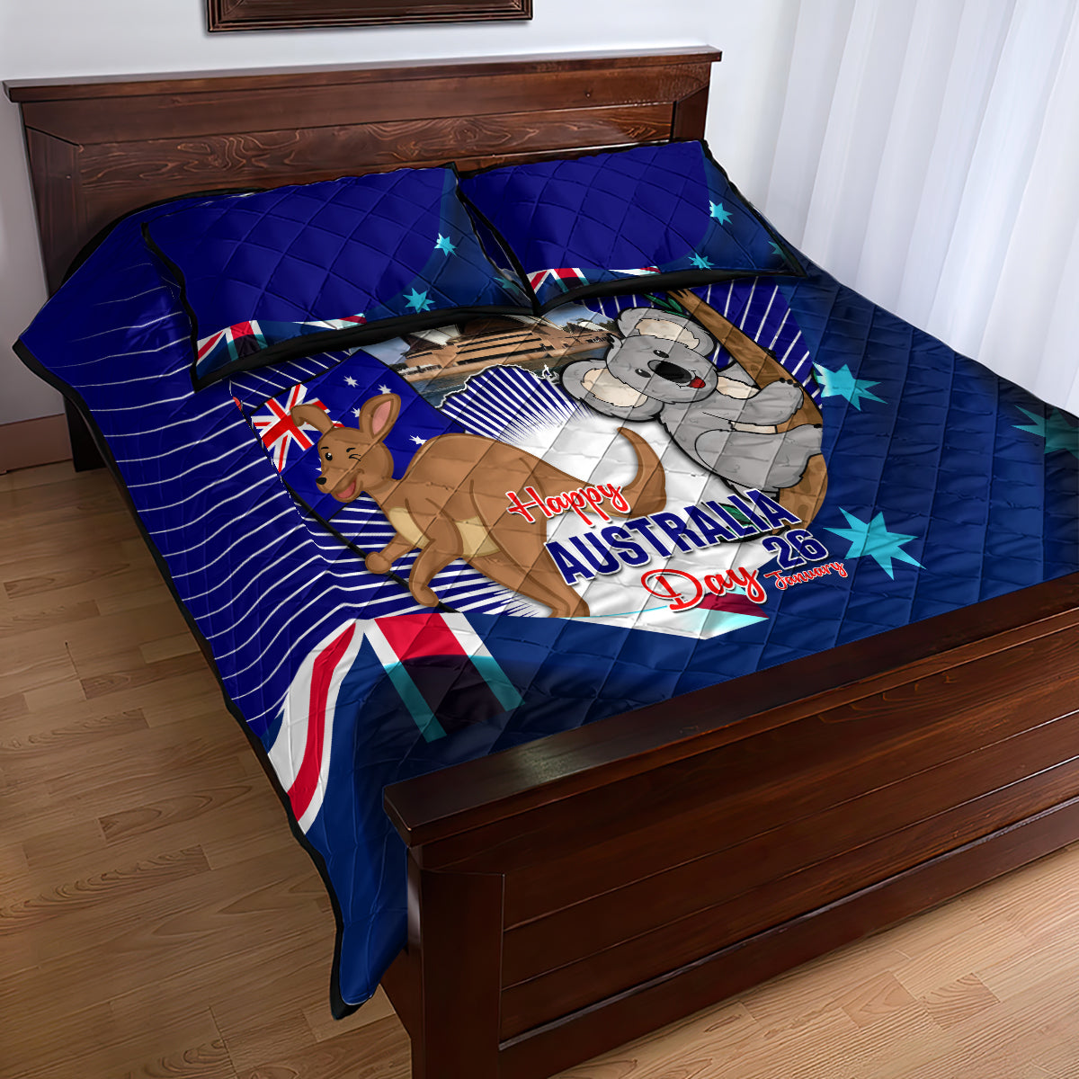 australia-day-quilt-bed-set-2024-proud-to-be-australian-flag-color