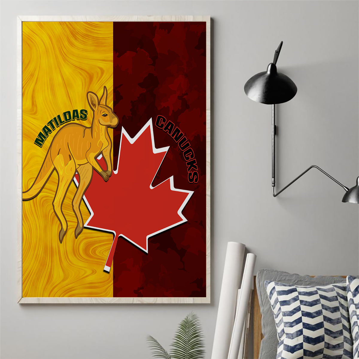 australia-and-canada-soccer-canvas-wall-art-matildas-combine-canucks-together