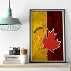 australia-and-canada-soccer-canvas-wall-art-matildas-combine-canucks-together