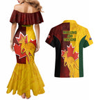australia-and-canada-soccer-couples-matching-mermaid-dress-and-hawaiian-shirt-matildas-combine-canucks-together