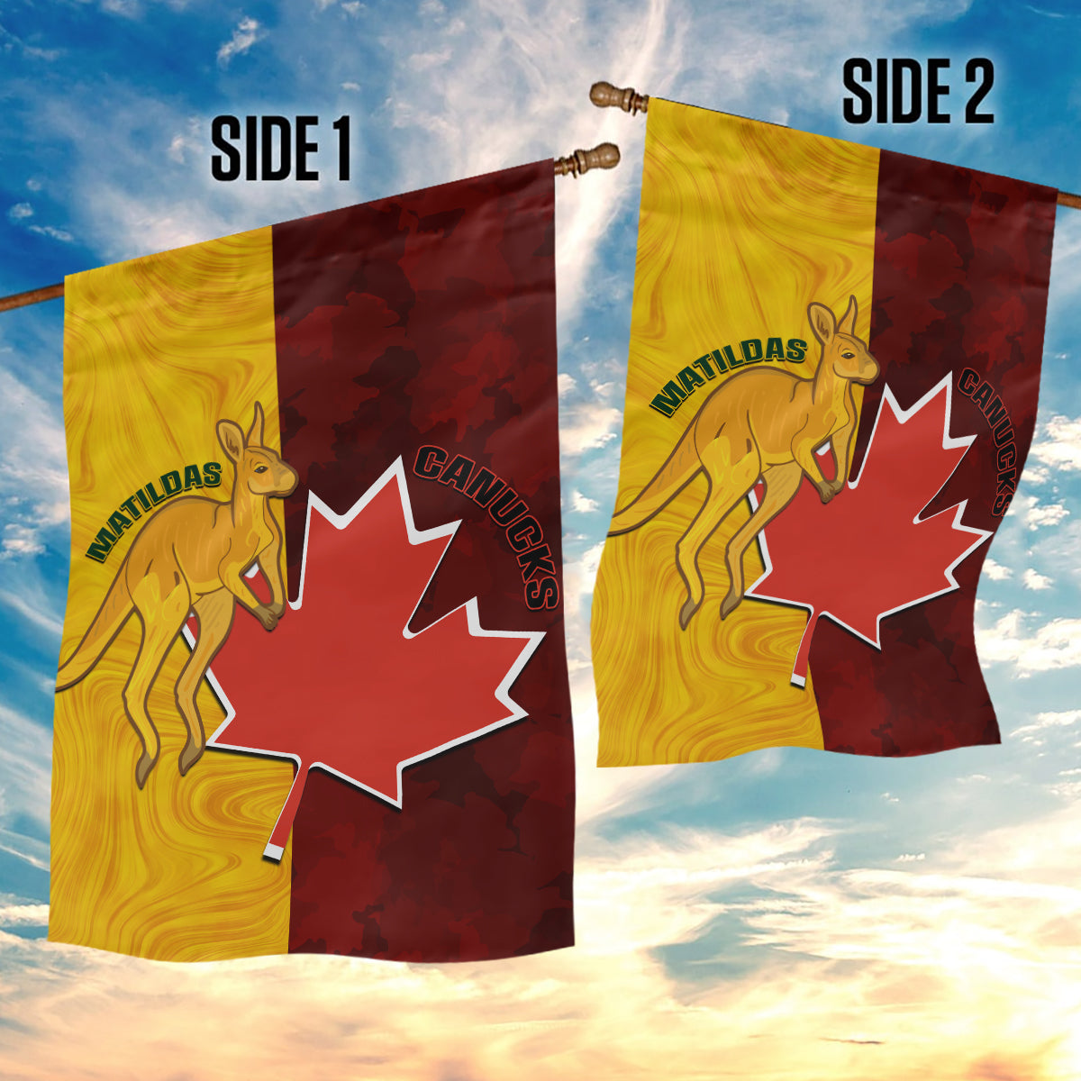 australia-and-canada-soccer-garden-flag-matildas-combine-canucks-together