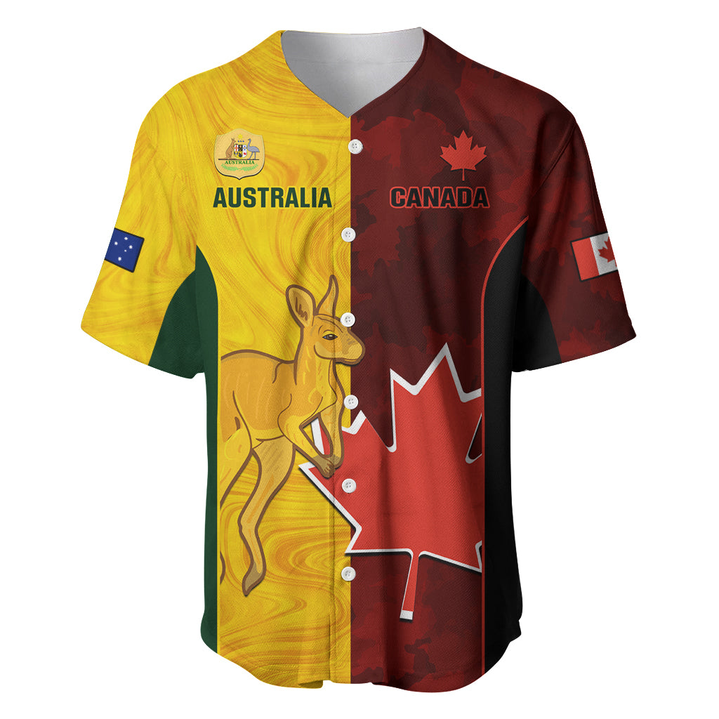 custom-australia-and-canada-soccer-baseball-jersey-matildas-combine-canucks-together