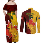 custom-australia-and-canada-soccer-couples-matching-off-shoulder-maxi-dress-and-long-sleeve-button-shirt-matildas-combine-canucks-together