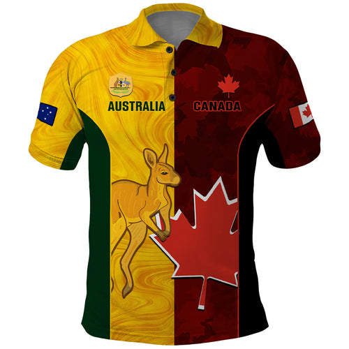 custom-australia-and-canada-soccer-polo-shirt-matildas-combine-canucks-together