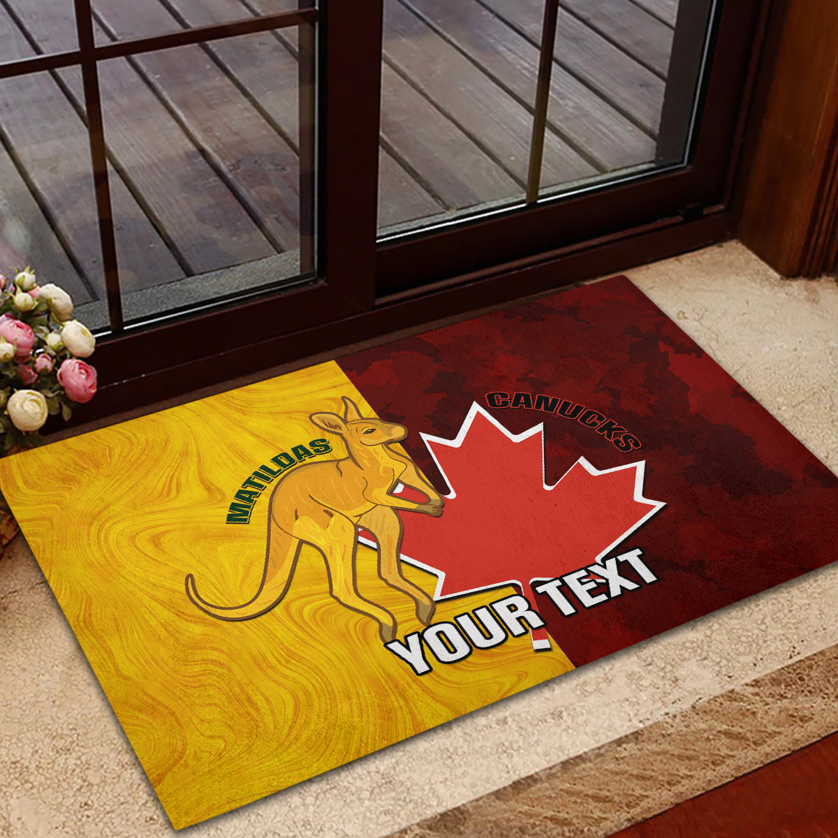 custom-australia-and-canada-soccer-rubber-doormat-matildas-combine-canucks-together