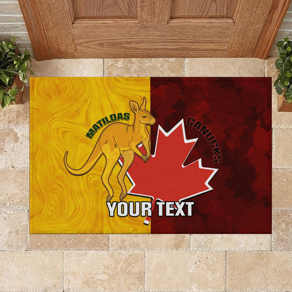 custom-australia-and-canada-soccer-rubber-doormat-matildas-combine-canucks-together