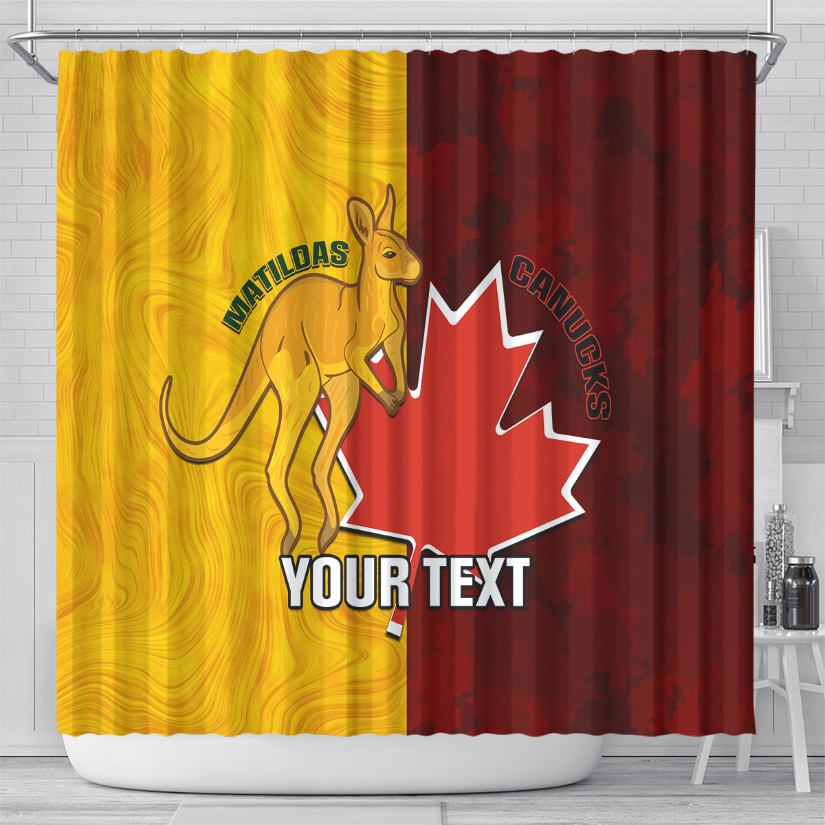 custom-australia-and-canada-soccer-shower-curtain-matildas-combine-canucks-together