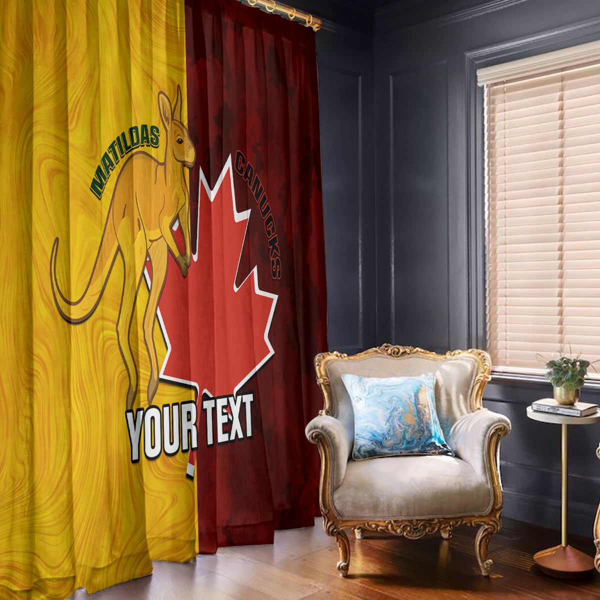 custom-australia-and-canada-soccer-window-curtain-matildas-combine-canucks-together