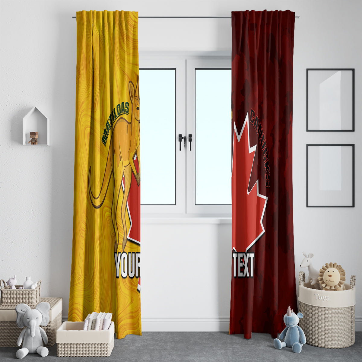custom-australia-and-canada-soccer-window-curtain-matildas-combine-canucks-together