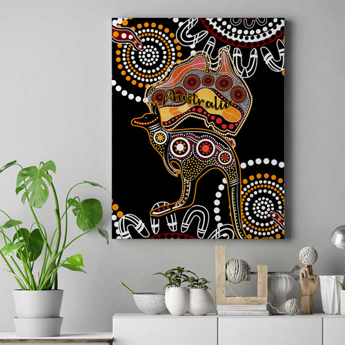 australia-aboriginal-canvas-wall-art-australian-map-with-kangaroo-indigenous-art