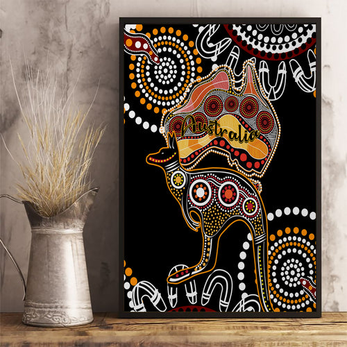 australia-aboriginal-canvas-wall-art-australian-map-with-kangaroo-indigenous-art