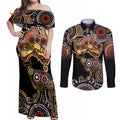 australia-aboriginal-couples-matching-off-shoulder-maxi-dress-and-long-sleeve-button-shirt-australian-map-with-kangaroo-indigenous-art