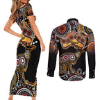 australia-aboriginal-couples-matching-short-sleeve-bodycon-dress-and-long-sleeve-button-shirt-australian-map-with-kangaroo-indigenous-art