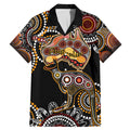 australia-aboriginal-family-matching-mermaid-dress-and-hawaiian-shirt-australian-map-with-kangaroo-indigenous-art