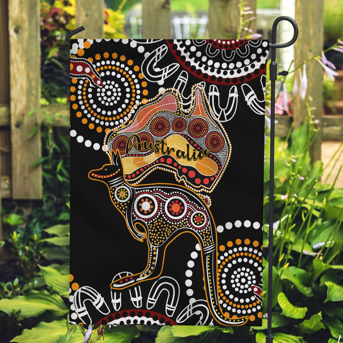 australia-aboriginal-garden-flag-australian-map-with-kangaroo-indigenous-art