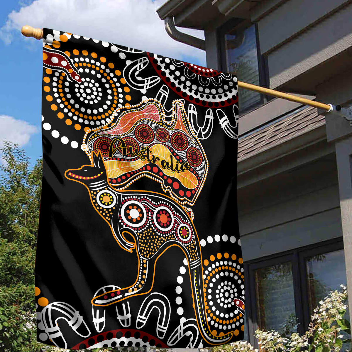australia-aboriginal-garden-flag-australian-map-with-kangaroo-indigenous-art
