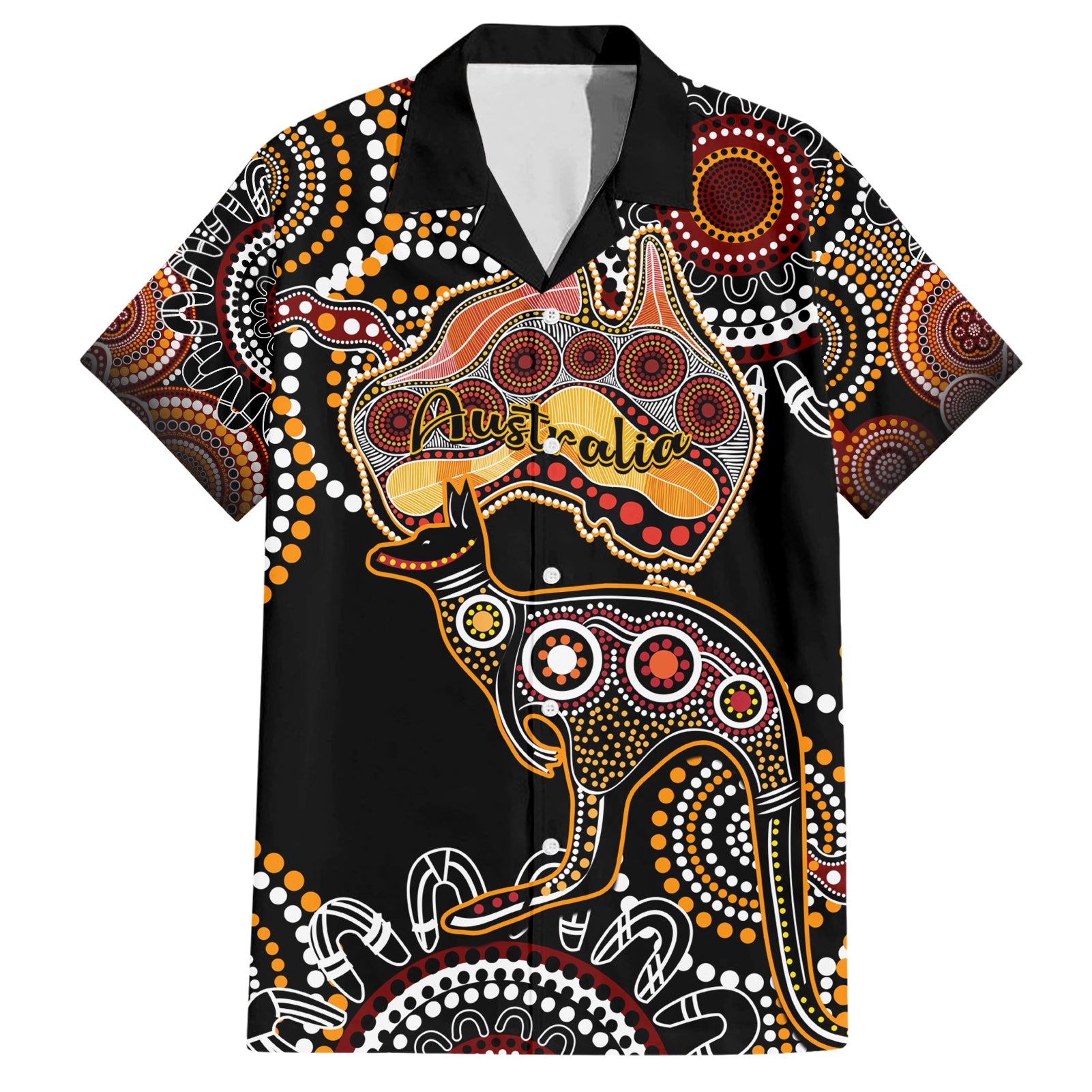 australia-aboriginal-hawaiian-shirt-australian-map-with-kangaroo-indigenous-art