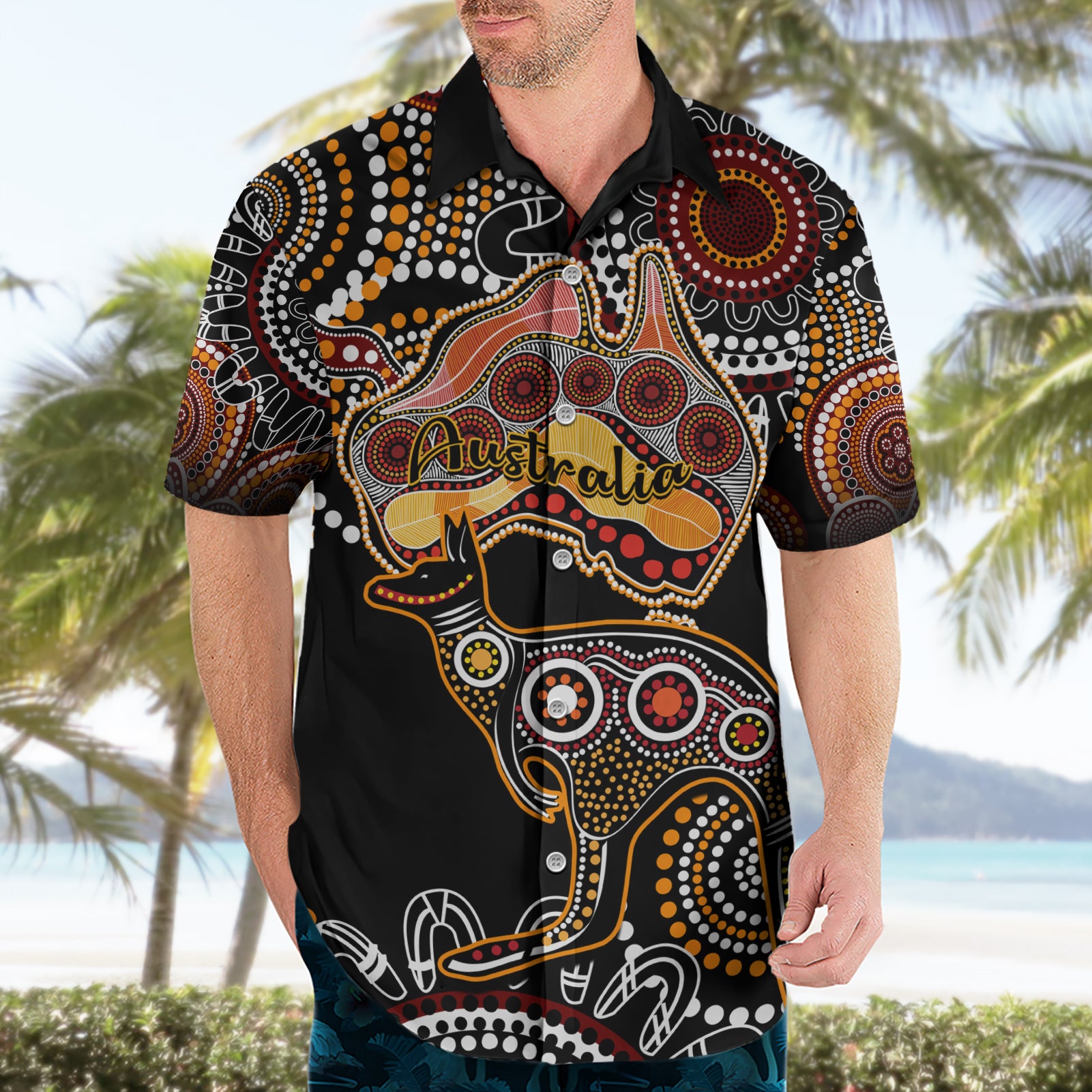australia-aboriginal-hawaiian-shirt-australian-map-with-kangaroo-indigenous-art