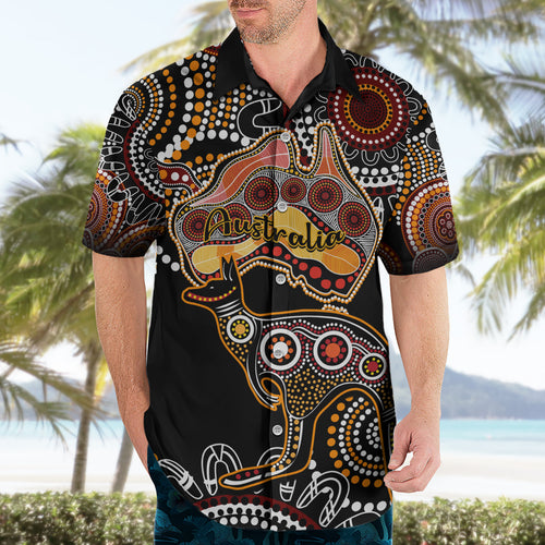 australia-aboriginal-hawaiian-shirt-australian-map-with-kangaroo-indigenous-art