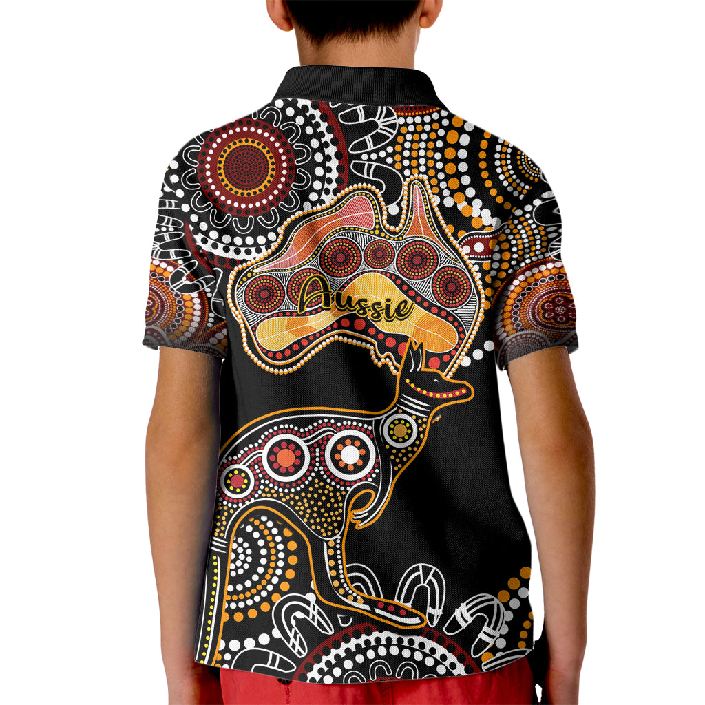 australia-aboriginal-kid-polo-shirt-australian-map-with-kangaroo-indigenous-art