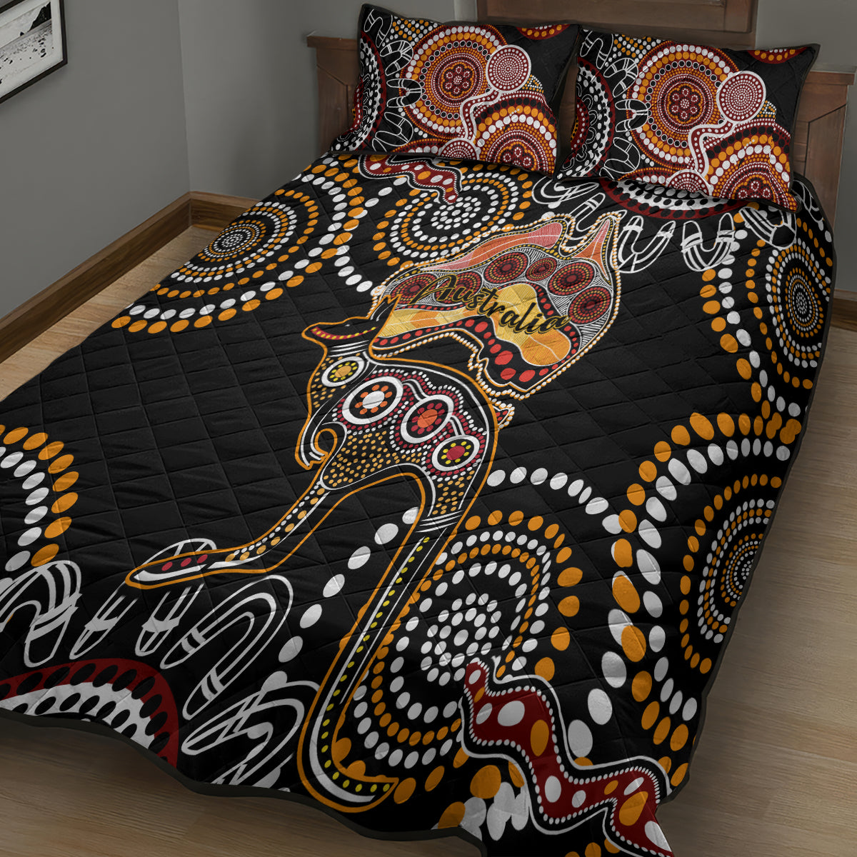 australia-aboriginal-quilt-bed-set-australian-map-with-kangaroo-indigenous-art