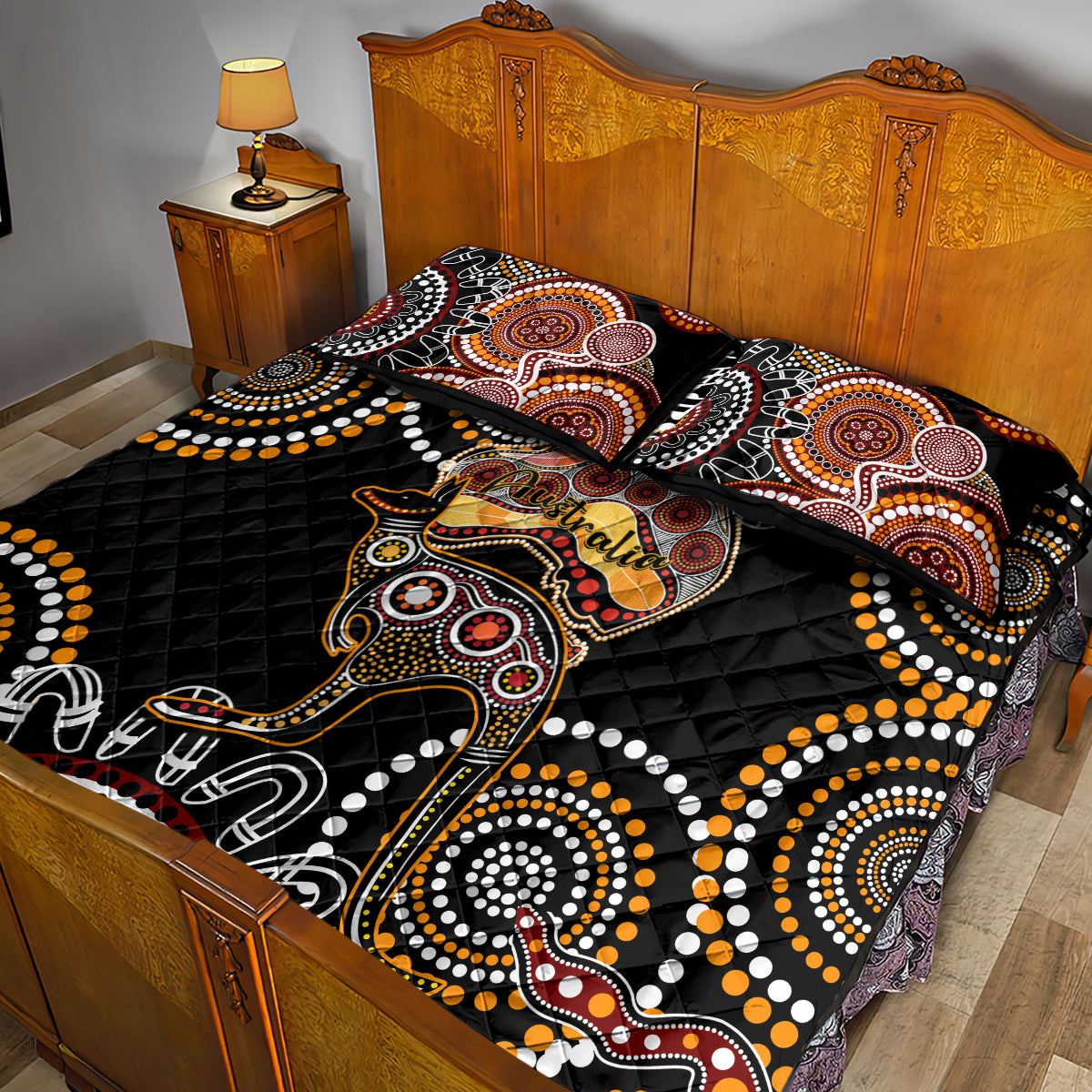 australia-aboriginal-quilt-bed-set-australian-map-with-kangaroo-indigenous-art