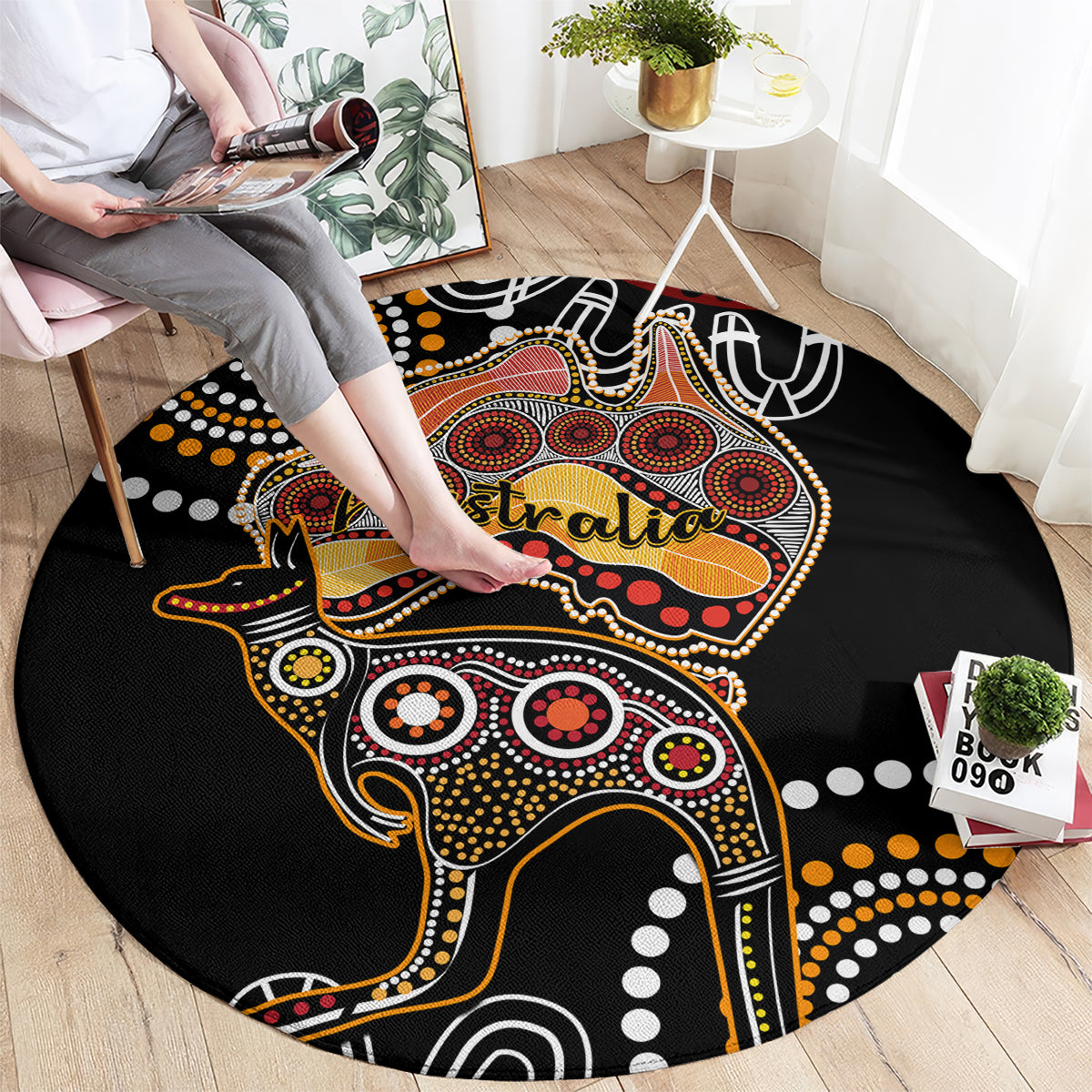 australia-aboriginal-round-carpet-australian-map-with-kangaroo-indigenous-art