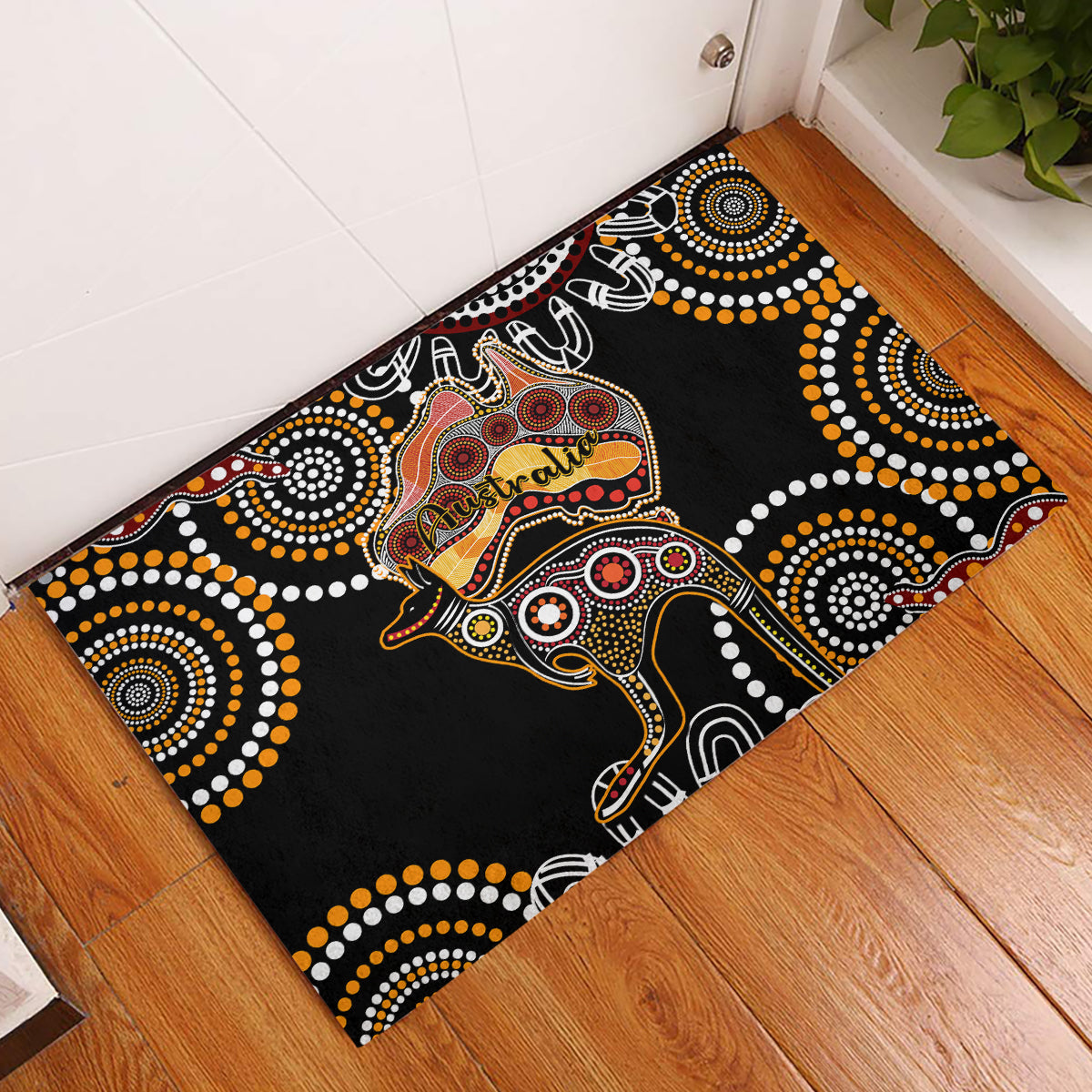australia-aboriginal-rubber-doormat-australian-map-with-kangaroo-indigenous-art
