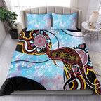 Australia Opal Bedding Set Aussie Kangaroo Aboriginal Art