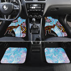 Australia Opal Car Mats Aussie Kangaroo Aboriginal Art
