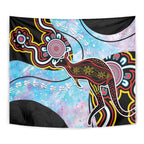 Australia Opal Tapestry Aussie Kangaroo Aboriginal Art