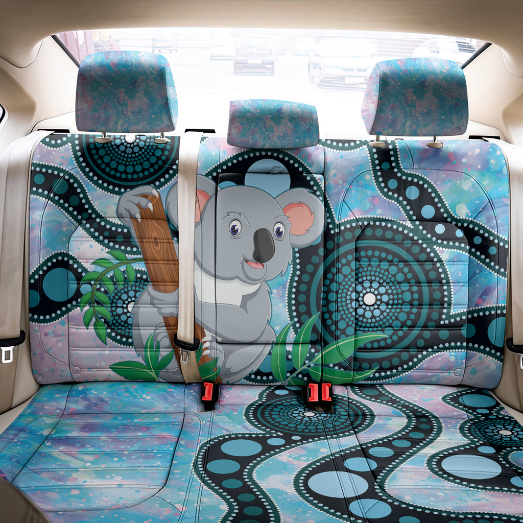Australia Opal Koala Back Car Seat Cover Aussie Aboriginal Art